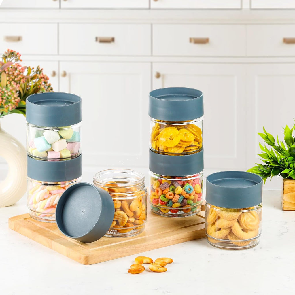 Leak-proof airtight jar perfect for pantry food organization