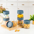 Leak-proof airtight jar perfect for pantry food organization