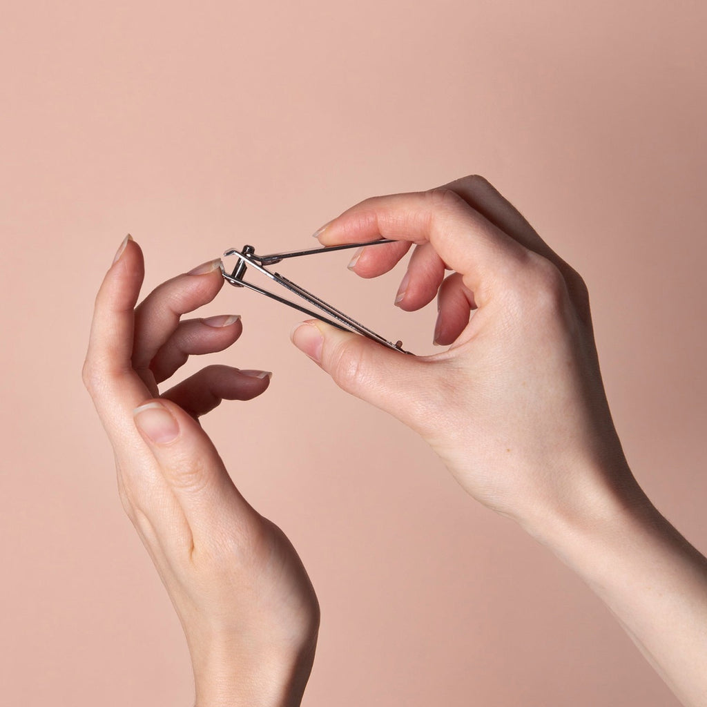 Foot scrubber and callus remover tools in the manicure set for healthy feet