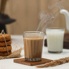 Clear polycarbonate chai pyali glasses for hot tea and coffee