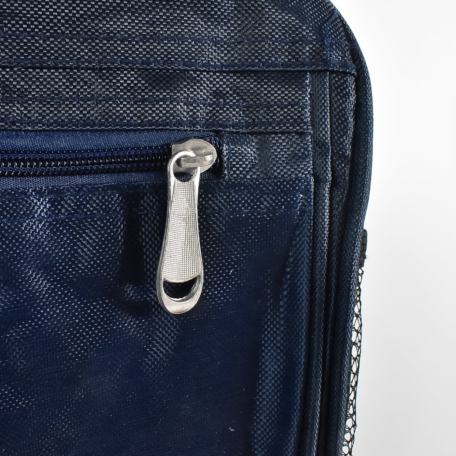 Front view of the durable insulated lunch box bag, highlighting its sturdy handles and sleek design.