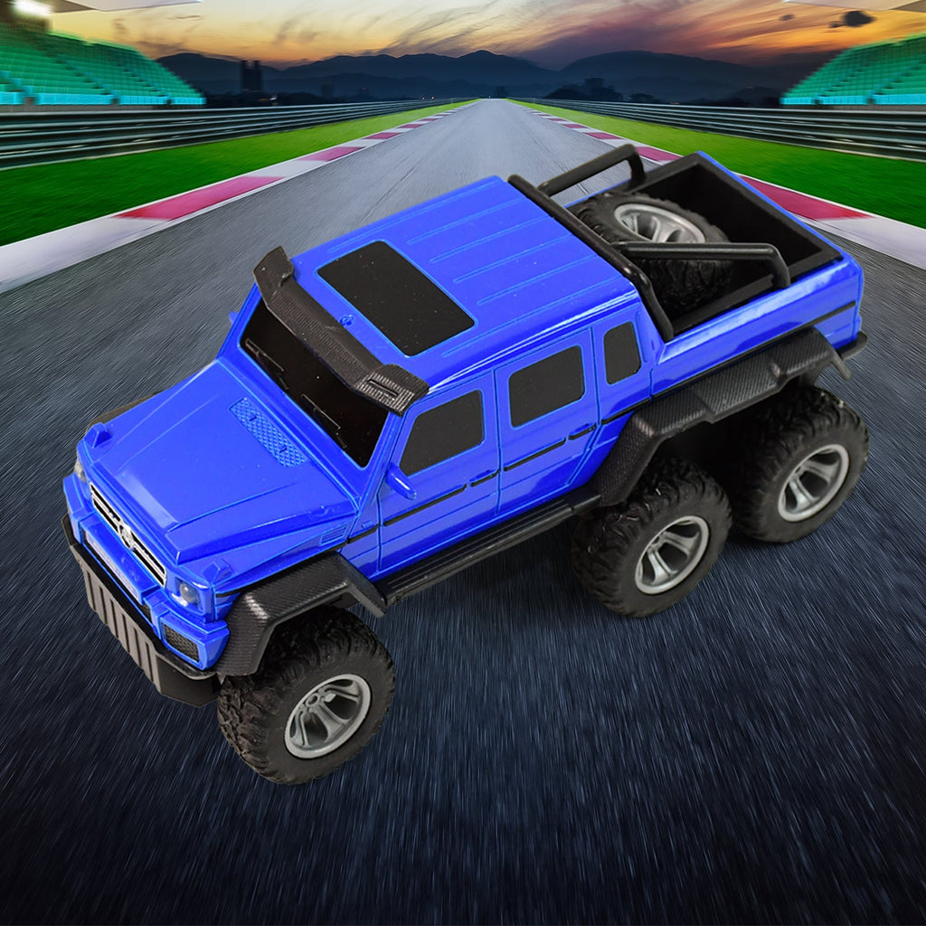 Terra Ranger blue remote control off-road car with six-wheel traction