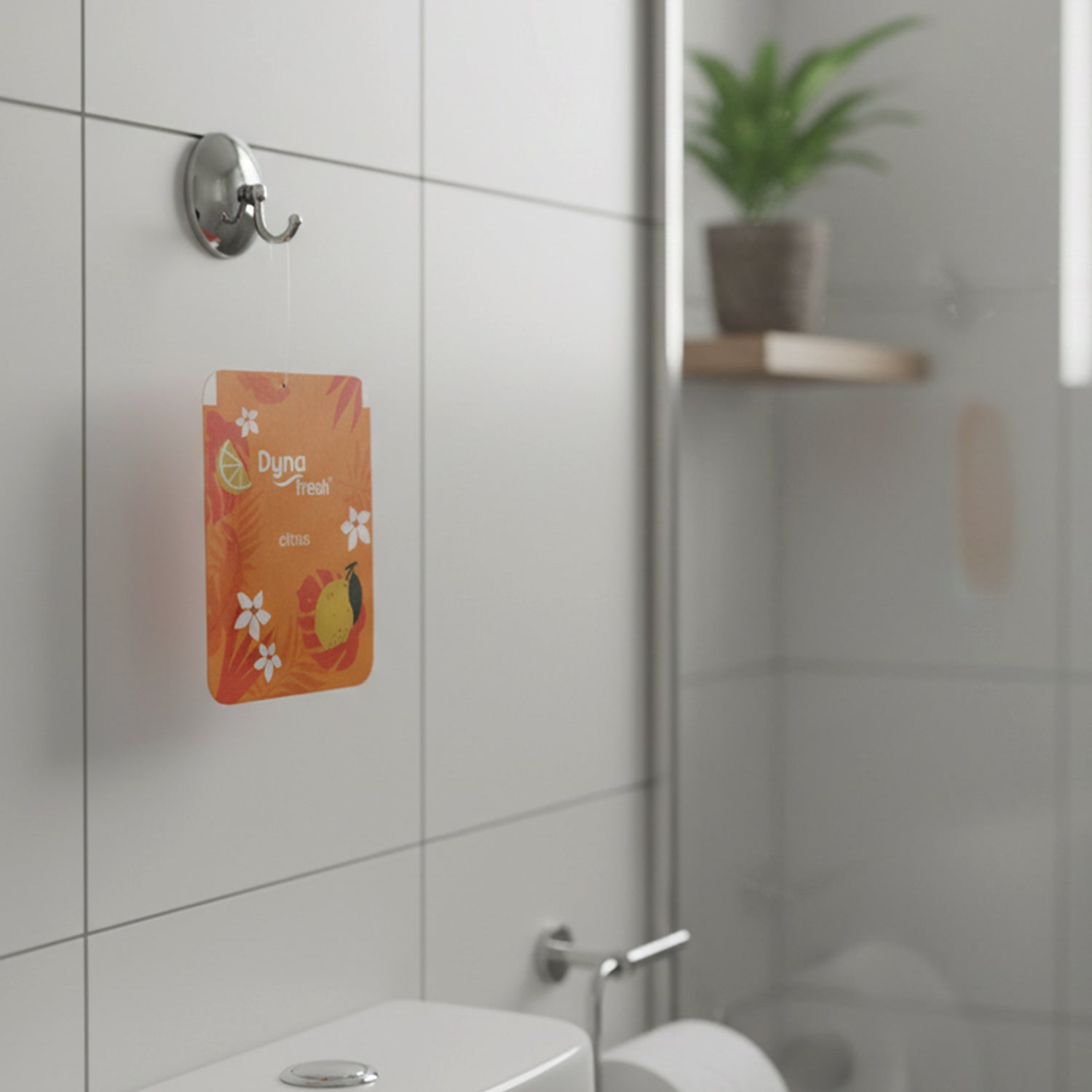 Long-lasting citrus gel fragrance pack