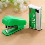 Colorful mini staplers with matching staples in 20 pcs set