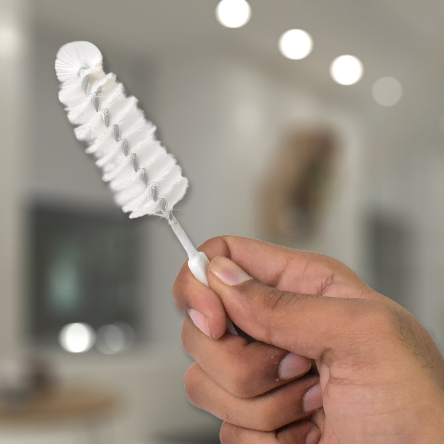 Product image for Long Handle Bottle Cleaning Brush.