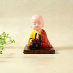 Red Buddha decorative statue for home and office