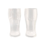 Everyday use unbreakable pitcher tumbler glass set with ergonomic grip