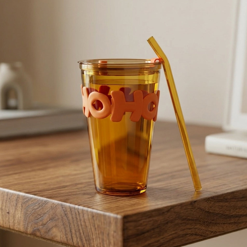 Lightweight, portable glass drinkware for daily use