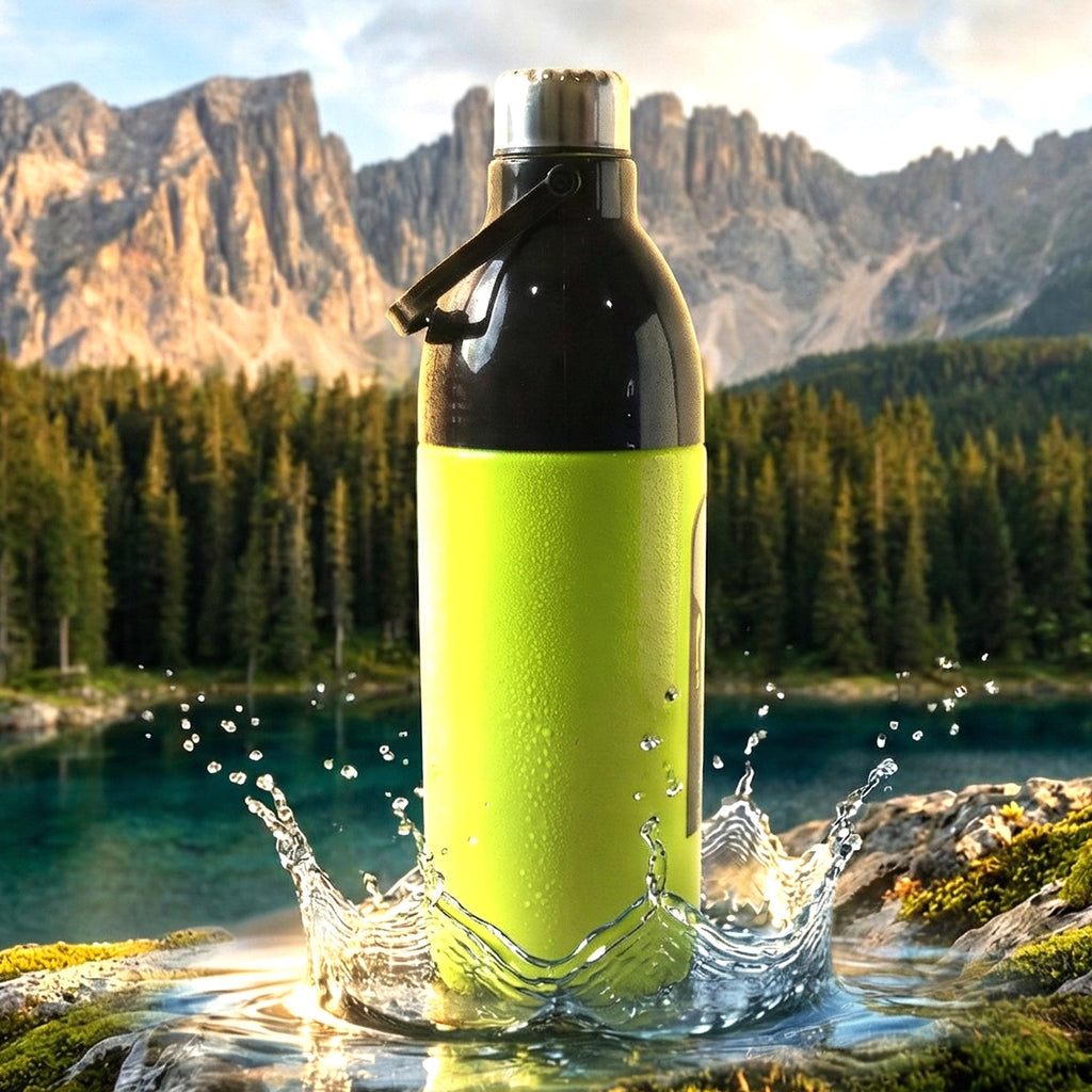 Large capacity water bottle ideal for outdoor activities and daily use