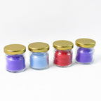 Multi-purpose wax candle set ideal for home decor, spa, and festive celebrations