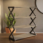 Home shoe storage rack, space-saving design