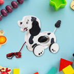 Step & Wag toddler toy to aid walking with cute dog design