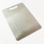 Silver chef stainless steel cutting surface for hygienic chopping