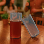 Stylish Crystal Premium Jug with ergonomic pour spout and glass set for serving beverages