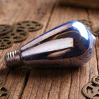 Night ambience LED bulb with colorful sparkling design