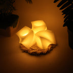 Decorative LED flameless candles adding elegance to home and festive decor