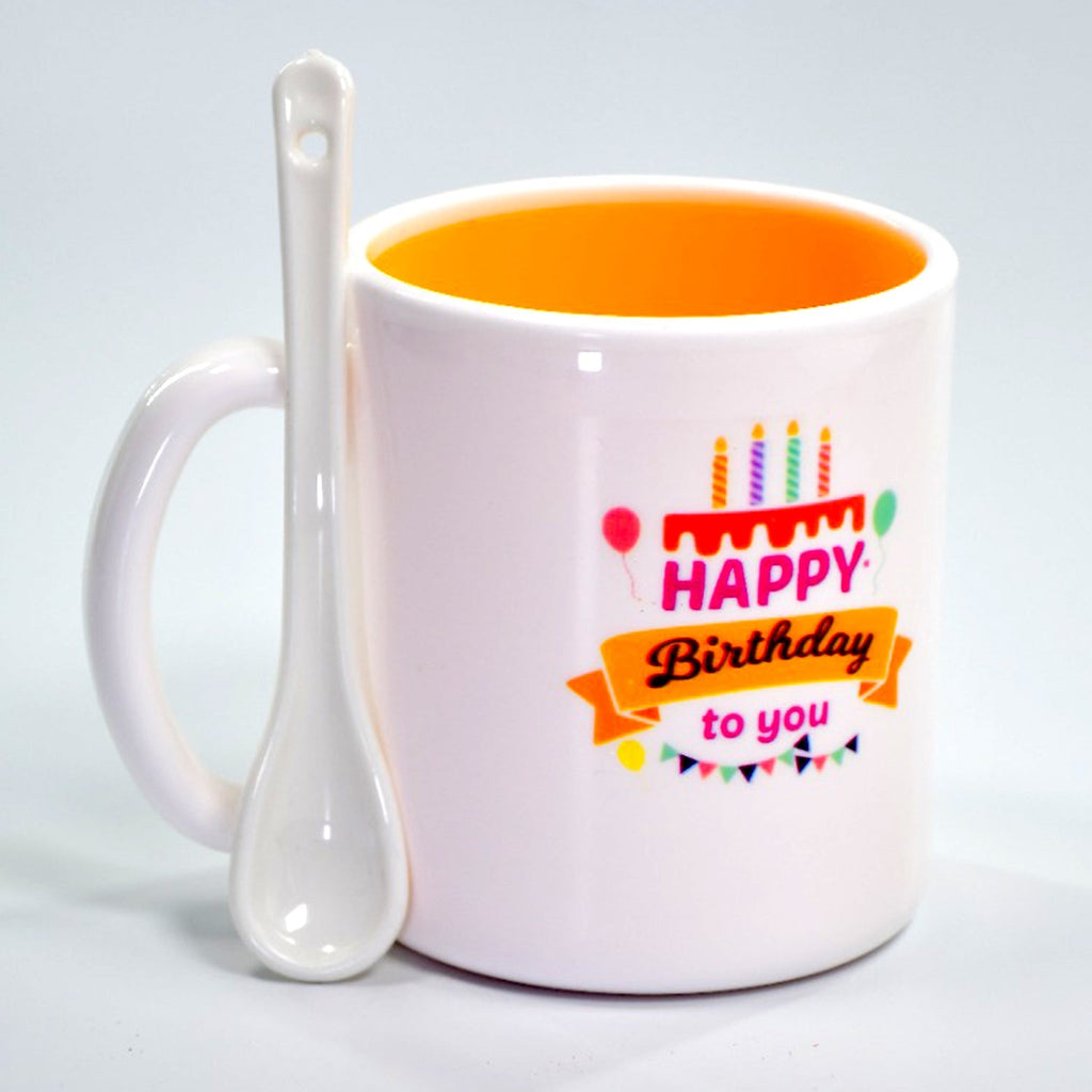 Versatile mixed design coffee mug, ideal for enjoying hot and cold drinks.