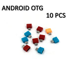 Multiple angles of the PHOBIA OTG adapters, showcasing their durable build and universal compatibility.