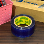 Blue Flipkart branded packaging tape roll for secure shipping.