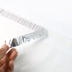 Durable plastic courier bag designed for secure shipping