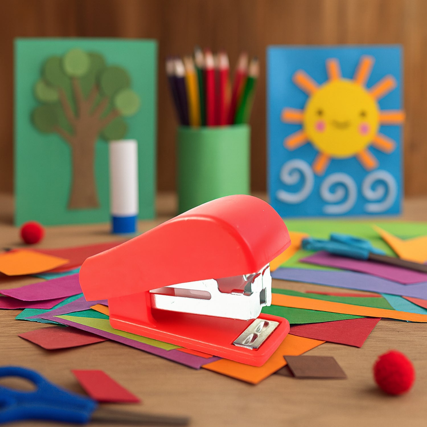 Mini stationery set with pens and accessories for school and office