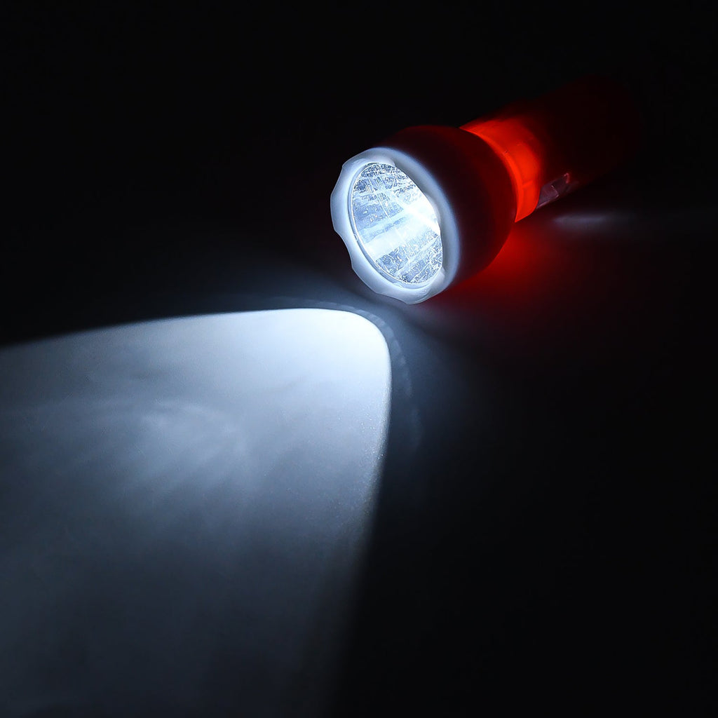 The two-sided Kids Torchlight demonstrating its versatile lighting options.