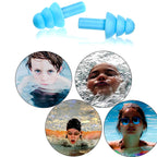 Comfortable and effective XcelSafe foam ear plugs, shown reducing noise for improved sleep and concentration.