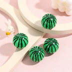 Compact handheld sharpener designed like a watermelon for students