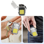 Specification details of the USB rechargeable electric lighter and flashlight.