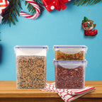 Kitchen setup with Organivo's classic airtight food storage containers.