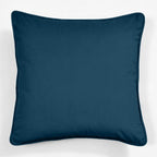 Plush soft pillow covers adding comfort to a seating area.