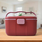 Multipurpose durable storage container for cosmetics and utility items