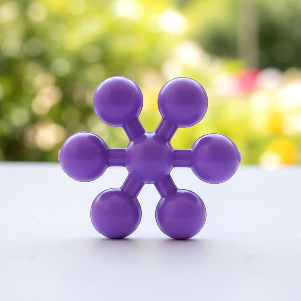 Individual colourful DIY building blocks toy pieces for hands-on fun