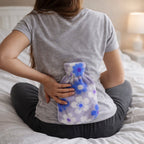 Compact warm water bag ideal for back and stomach heat compress therapy