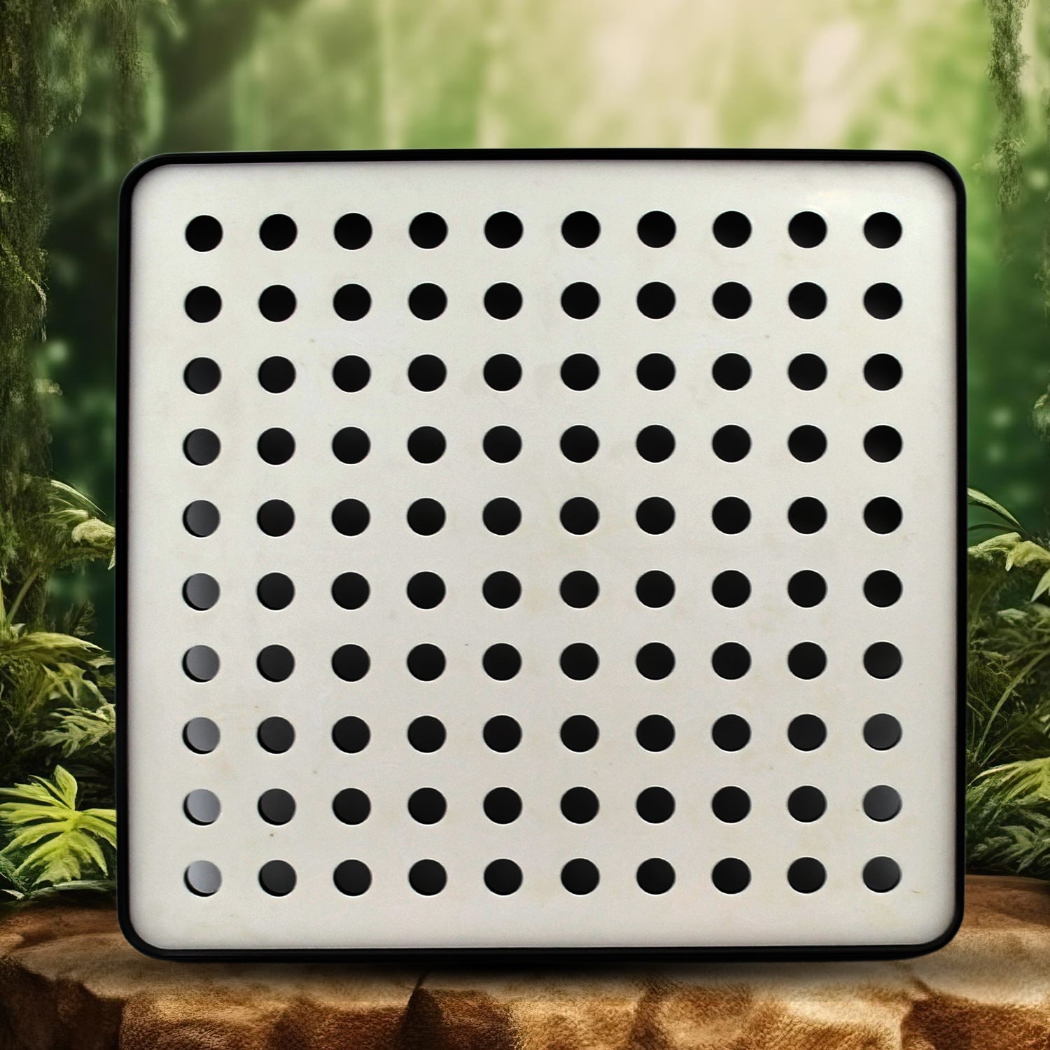 Creative patterns being formed with the pixel art building blocks.