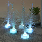 The LED tree candle light, a vibrant addition to any celebration.
