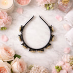 Fancy crystal headband design suitable for festive occasions