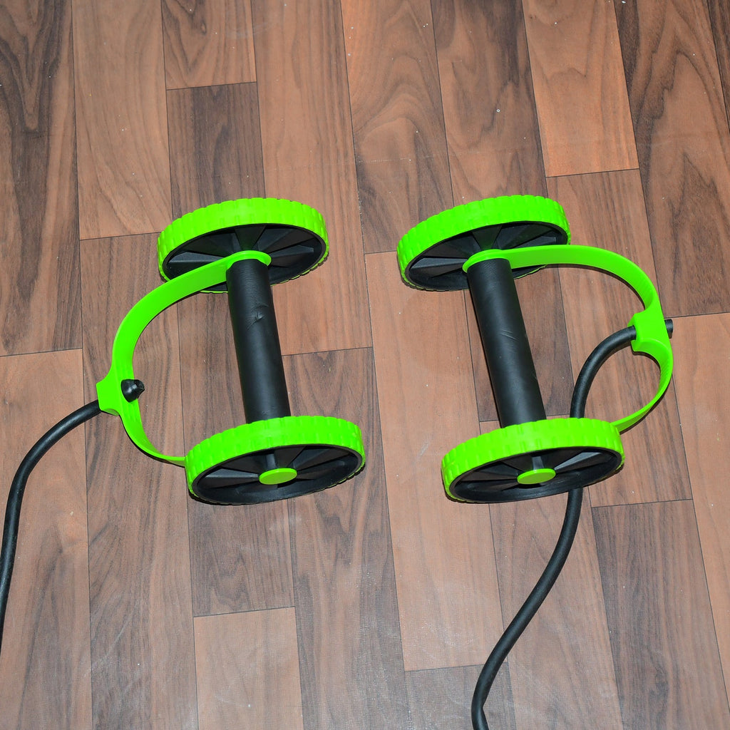 Ab Resistance Exerciser in use, building core strength and muscle tone.