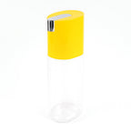 Transparent 500 ml oil dispenser bottle to monitor oil level