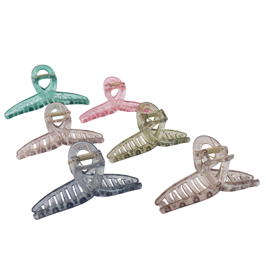 Compact durable plastic Hair Clutcher Clip for secure hair hold