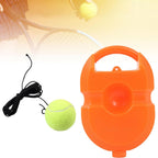 Diagram showing how to fill the Tennis Rebound Trainer base with water or sand.