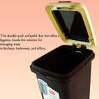 Detailed specs of Apex Push N Pedal Plastic Dustbin 10L capacity
