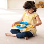 Colorful Marble Run Toy Set assembled for dynamic play.