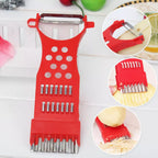 Versatile 3-piece kitchen grater set tools for quick vegetable prep