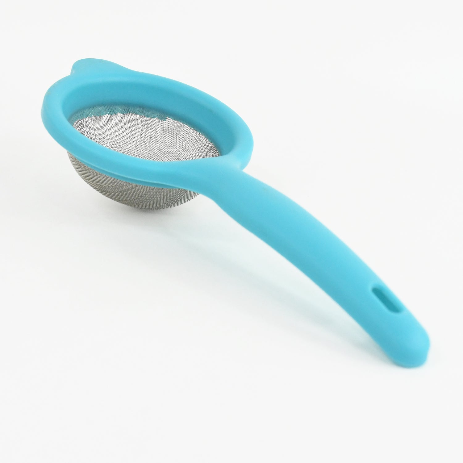 Stainless steel mesh of Kadak strainer showing fine weave
