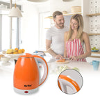 Side view of the Siplix 2L electric kettle, showcasing its ergonomic design and handle.