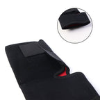 Black wrist protector for wrist joint support and injury prevention