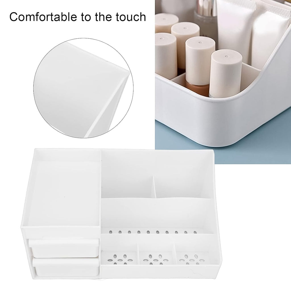 MaxiBeauty desktop cosmetic organizer box designed for skincare and makeup