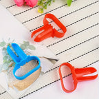 Close-up of balloon tying tool accessory parts made of durable plastic