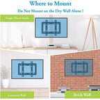 Side view of TV wall mount showing adjustable mounting arm